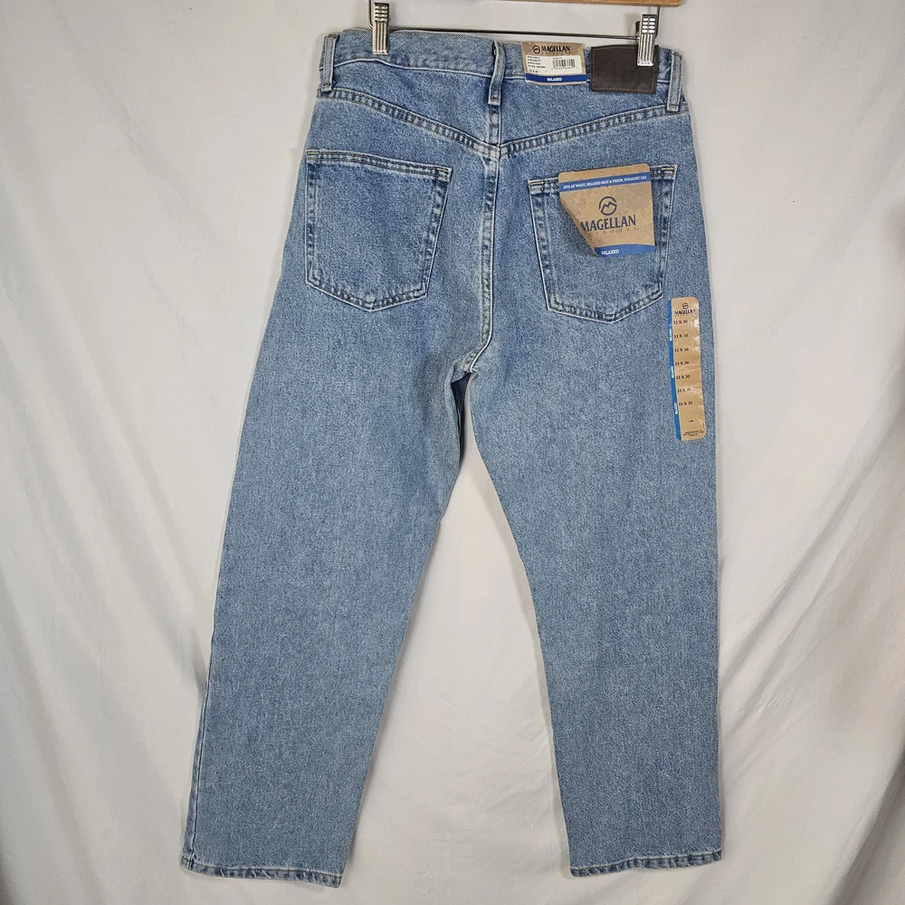NWT MAGELLAN OUTDOORS Men's Jeans Relaxed‎ FIT size 33×30